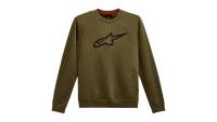 Alpinestars - Alpinestars Ageless Crew Fleece - 12125132269102X - Military Black - 2XL - Image 1