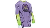 Moose Racing - Moose Racing Agroid Youth Jersey - 2912-2476 - Purple/White - Medium - Image 1