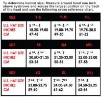 Fly Racing - Fly Racing Luxx Shock Helmet - F73-8311S FTC-1 - Matte/Black/White/Red - Small - Image 2