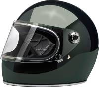 Biltwell Inc. - Biltwell Inc. Gringo S Solid Helmet - 1003-315-101 - Gloss Sierra Green - X-Small - Image 1