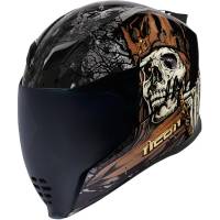 Icon - Icon Airflite Uncle Dave Helmet - 0101-12674 - Black - Large - Image 1