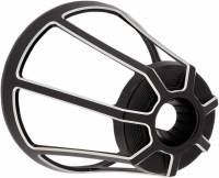 Arlen Ness - Arlen Ness Monster Sucker Air Cleaner Cover - Beveled - Black - 81-104 - Image 1