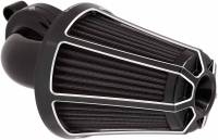 Arlen Ness - Arlen Ness Monster Sucker Air Cleaner Cover - Beveled - Black - 81-104 - Image 2