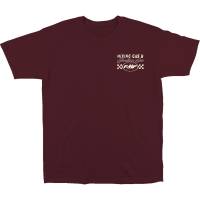 FMF Racing - FMF Racing Iconic T-Shirt - FA23118910MARSM - Maroon - Small - Image 1