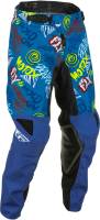 Fly Racing - Fly Racing Kinetic Rebel Youth Pants - 375-43726 - Blue/Light Blue - 26 - Image 1