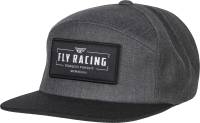 Fly Racing - Fly Racing Motto Hat - Charcoal Heather - 351-0061 - Charcoal Heather - OSFA - Image 2