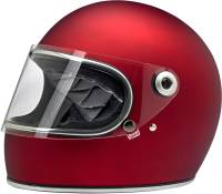 Biltwell Inc. - Biltwell Inc. Gringo S Solid Helmet - 1003-206-101 - Flat Red - X-Small - Image 1