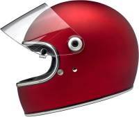 Biltwell Inc. - Biltwell Inc. Gringo S Solid Helmet - 1003-206-101 - Flat Red - X-Small - Image 2