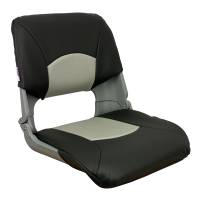 Springfield Marine - Springfield Skipper Standard Folding Seat - Grey/Charcoal - Image 1