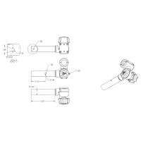 TACO Marine - TACO ShadeFin Adjustable Clamp-On Pipe Mount - Image 2