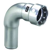 Viega - Viega MegaPress 2" 90&deg; Stainless Steel 304 Elbow Street - Press Connection - Smart Connect Technology - Image 1