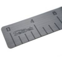 SeaDek - SeaDek 4" x 36" 3mm Fish Ruler w/Laser SD Logo - Storm Gray - Image 1