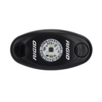 RIGID Industries - RIGID Industries A-Series Black High Power LED Light Single - Amber - Image 1