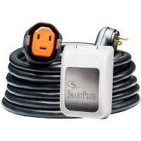 SmartPlug - SmartPlug RV Kit 30 Amp 30' Dual Configuration Cordset - Black (SPX X Park Power) &amp; Non Metallic Inlet - White - Image 1