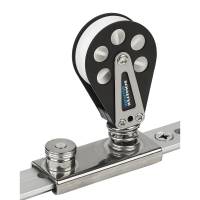 Schaefer Marine - Schaefer Spring Loaded/Lined Slide/Aluminum f/1-1/4" T-Track - Image 1