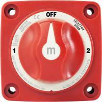 Blue Sea Systems - Blue Sea 6008 M-Series Battery Switch 3 Position - Red - Image 3