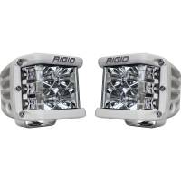 RIGID Industries - RIGID Industries D-SS PRO Flood LED Surface Mount - Pair - White - Image 1
