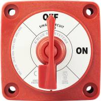 Blue Sea Systems - Blue Sea 6004 Single Circuit ON-OFF w/Locking Key - Red - Image 2