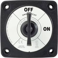 Blue Sea Systems - Blue Sea 6005200 Battery Switch Single Circuit ON-OFF - Black - Image 4