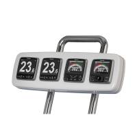 Scanstrut - Scanstrut Scanpod Helm Pod 4 Instrument Uncut - Usable Face 4.3" x 19.7" - White - Image 2