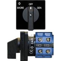 Blue Sea Systems - Blue Sea 9009 Switch, AC 120VAC 32A OFF +2 Position - Image 1