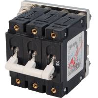 Blue Sea Systems - Blue Sea 7271 300A C-Series Triple Pole Toggle DC Circuit Breaker - Image 1