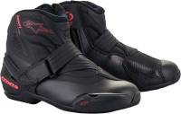 Alpinestars - Alpinestars Stella SMX-1R V2 Womens Boots - 2224621-1839-39 - Black/Diva Pink - 39 - Image 1