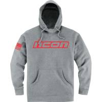 Icon - Icon Clasicon Hoody - 3050-6529 - Grey Heather - Large - Image 1