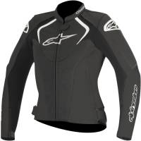 Alpinestars - Alpinestars Stella Jaws Womens Leather Jacket - 31110161044 - Black - 8 - Image 1