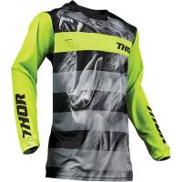 Thor - Thor Pulse Savage Big Kat Jersey - 2910-4814 - Black/Lime - Large - Image 1