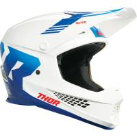 Thor - Thor Sector 2 Carve Helmet - 0110-8130 - White/Blue - Small - Image 1