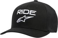 Alpinestars - Alpinestars Ride 2.0 Hat - 1019811141020SM - Black/White - Sm-Md - Image 1