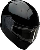 Z1R - Z1R Warrant Solid Snow Helmet with Electric Shield - 0121-1293 - Black - Small - Image 2