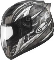 G-Max - G-Max GM69 Crusader II Helmet - G7691554 TC-18 - Crusader II Flat Titanium/Dark Silver - Small - Image 1