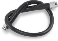 Drag Specialties - Drag Specialties Universal Black Vinyl-Coated Stainless Steel Brake Line - 14in. - 814-BLK - Image 1
