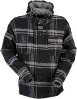 Z1R - Z1R Timber Flannel - 3040-2836 - Black/Gray - 2XL - Image 1