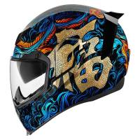 Icon - Icon Airflite Good Fortune Helmet - 842.0101-10734 - Blue - Small - Image 1