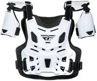 Fly Racing - Fly Racing Revel Offroad CE Rated Youth Roost Guard - 36-16065 YTH CE WHT - White - OSFM - Image 1