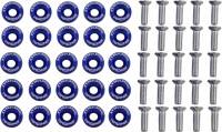 Moose Racing - Moose Racing Fender Washer Kit -Blue - 100-1013-PU - Image 1