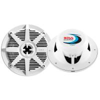 Boss Audio - Boss Audio MR62W 6.5" 2-Way 200W Marine Speaker - White - Pair - Image 1