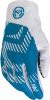 Moose Racing - Moose Racing MX2 Gloves - 3330-7359 - Blue/White - Large - Image 1