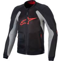 Alpinestars - Alpinestars Troop-Air Jacket - 3301225-1087-2XL - Gray/Black/Red - 2XL - Image 1