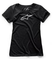 Alpinestars - Alpinestars Ageless Womens T-Shirt - 1W38-73002-10-XS - Black - X-Small - Image 1
