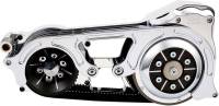 Belt Drives Ltd - Belt Drives Ltd 2in. Wide Open Belt Drives - Chrome - EVO-220-C - Image 2