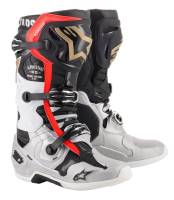 Alpinestars - Alpinestars Tech 10 Battle Born Limited Edition Boots - 2010019-1159-08 - Black/Silver/Gold - 8 - Image 1