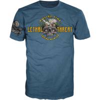 Lethal Threat - Lethal Threat Killing Time T-Shirt - VV40175L - Blue - Large - Image 1