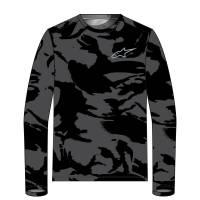 Alpinestars - Alpinestars Camo Performance Long Sleeve T-Shirt - 1214-71010-160-2XL - Black/Camo - 2XL - Image 1