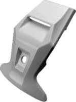 Arai Helmets - Arai Helmets Center Rear Top-Duct for VX-Pro4 Helmets - White - 10-5362 - Image 1