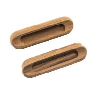Whitecap - Whitecap Teak Oblong Drawer Pull - 4-1/16"L - 2 Pack - Image 4