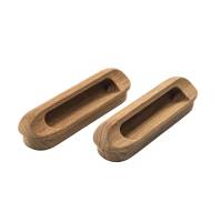 Whitecap - Whitecap Teak Oblong Drawer Pull - 4-1/16"L - 2 Pack - Image 5